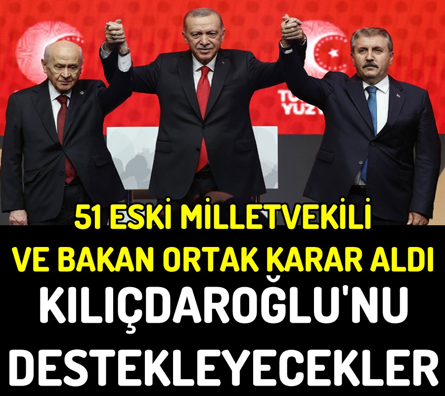 51 eski bakan ve vekilden Kılıçdaroğlu’na destek açıklaması