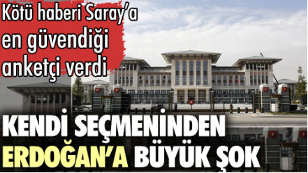 Kendi seçmeninden Erdoğan’a büyük şok. Kötü haberi Saray’a en güvendiği anketçi verdi