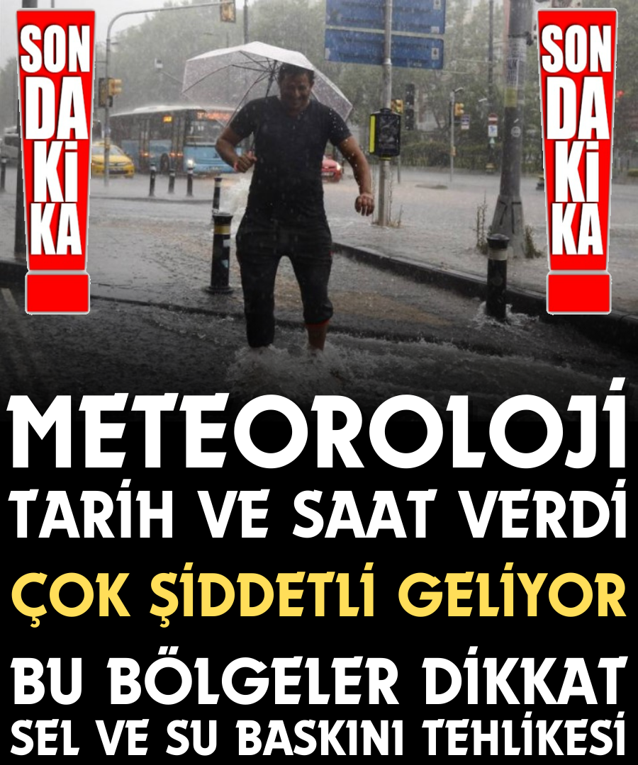 Meteoroloji İstanbul dahil o illeri uyardı. Çok kuvvetli geliyor, şemsiyeleri hazırlayın