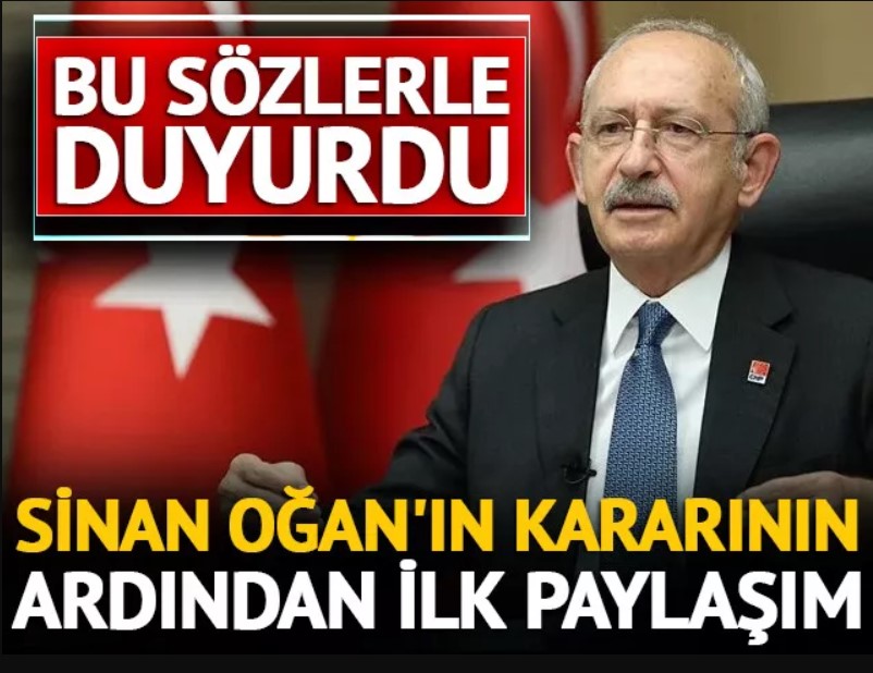 Son dakika: Kılıçdaroğlu'ndan dikkat çeken paylaşım