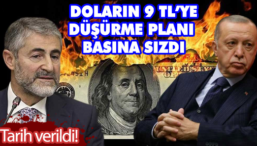 Tarih verildi! AKP'nin doları bir gecede 9 liraya düşürme planı basına sızdı